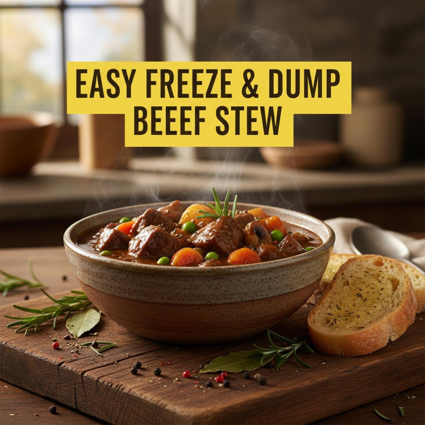 Easy Freeze & Dump Beef Stew