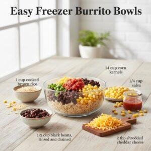 Easy Freezer Burrito Bowls