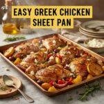 Easy Greek Chicken Sheet Pan
