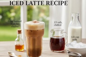 Easy Hojicha Iced Latte Recipe