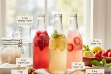Easy Homemade Probiotic Sodas