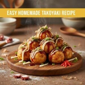 Easy Homemade Takoyaki Recipe