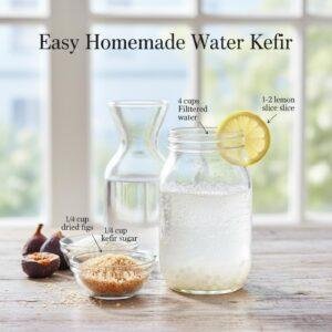 Easy Homemade Water Kefir
