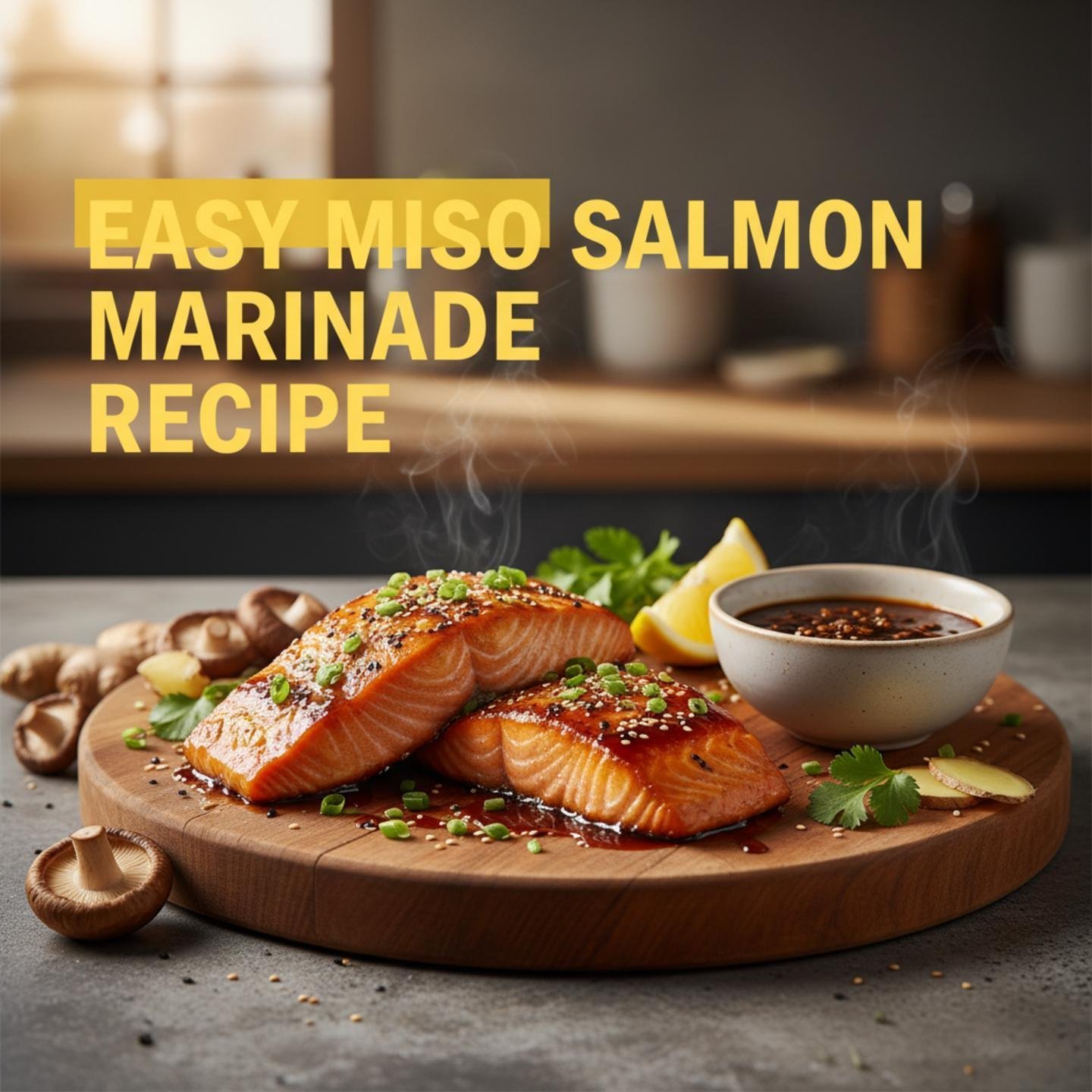 Easy Miso Salmon Marinade Recipe