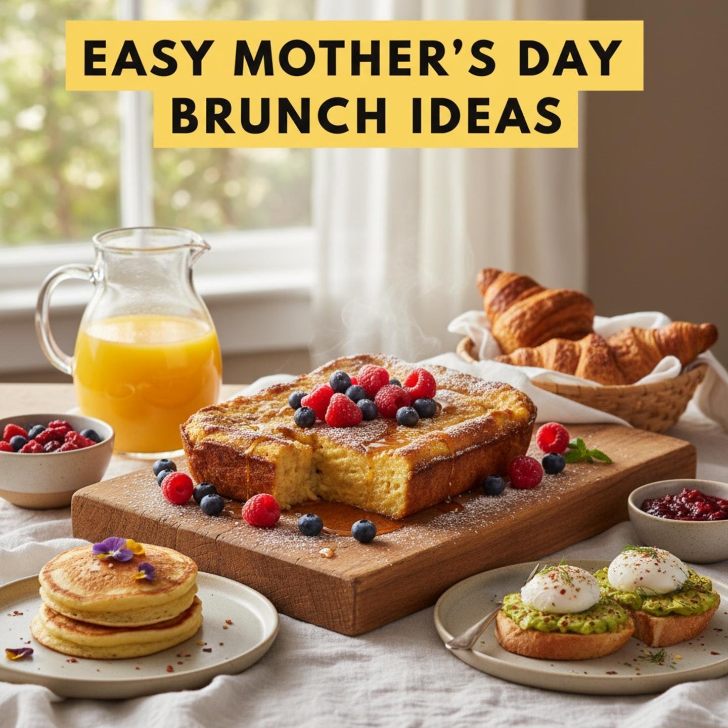 Easy Mother's Day Brunch Ideas