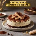 Easy No-Bake Tiramisu Cheesecake