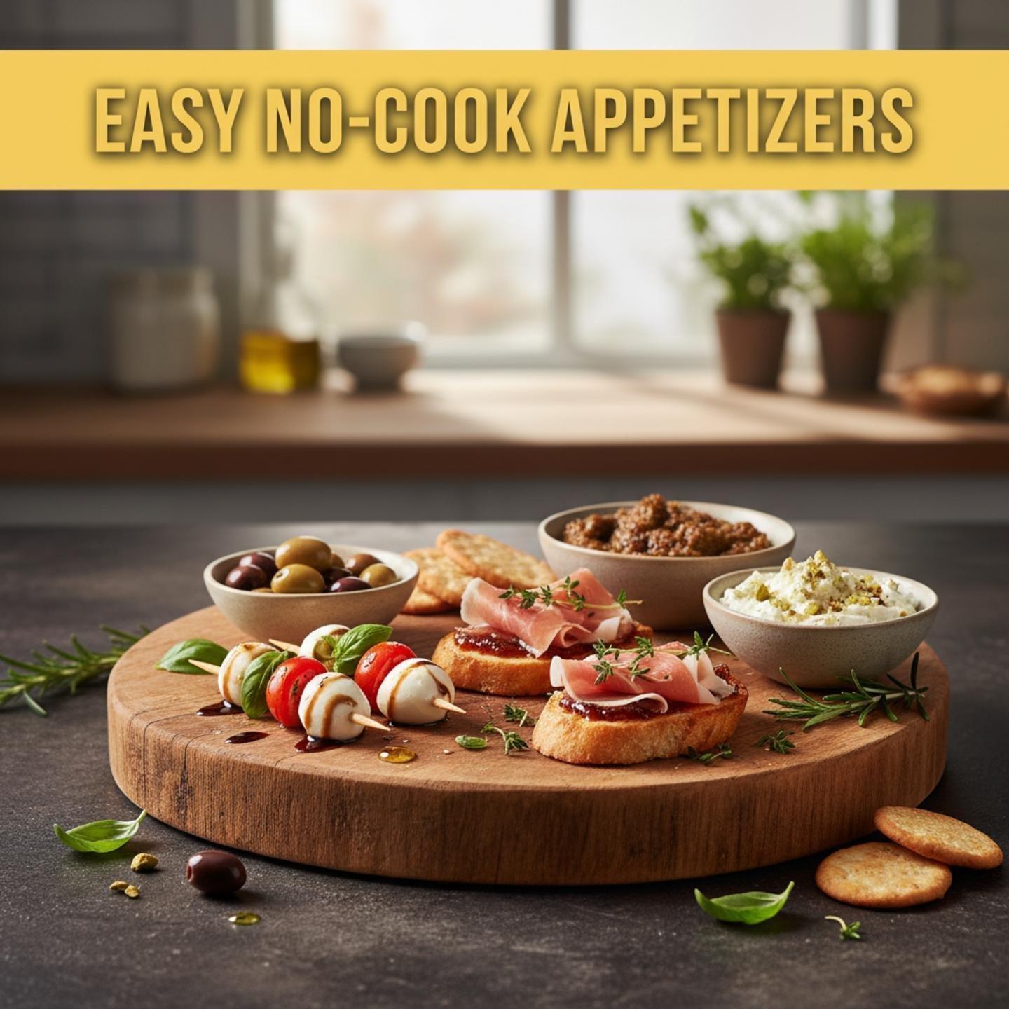 Easy No-Cook Appetizers