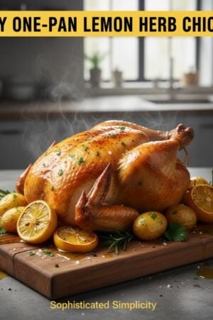 Easy One-Pan Lemon Herb Chicken