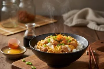 Easy Oyakodon: Japanese Chicken Bowl