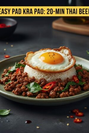 Easy Pad Kra Pao: 20-Min Thai Beef