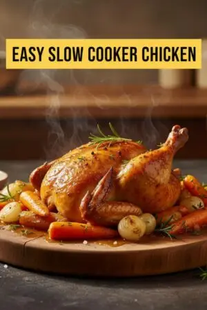 Easy Slow Cooker Chicken