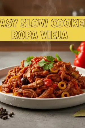 Easy Slow Cooker Ropa Vieja