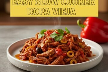 Easy Slow Cooker Ropa Vieja