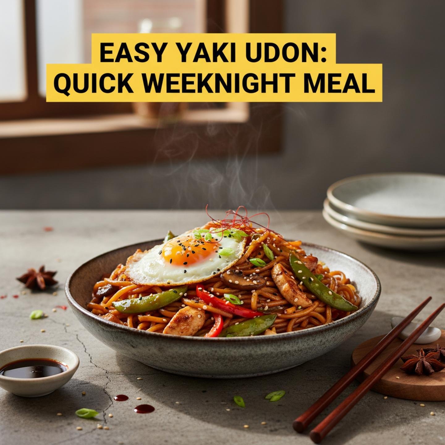 Easy Yaki Udon: Quick Weeknight Meal