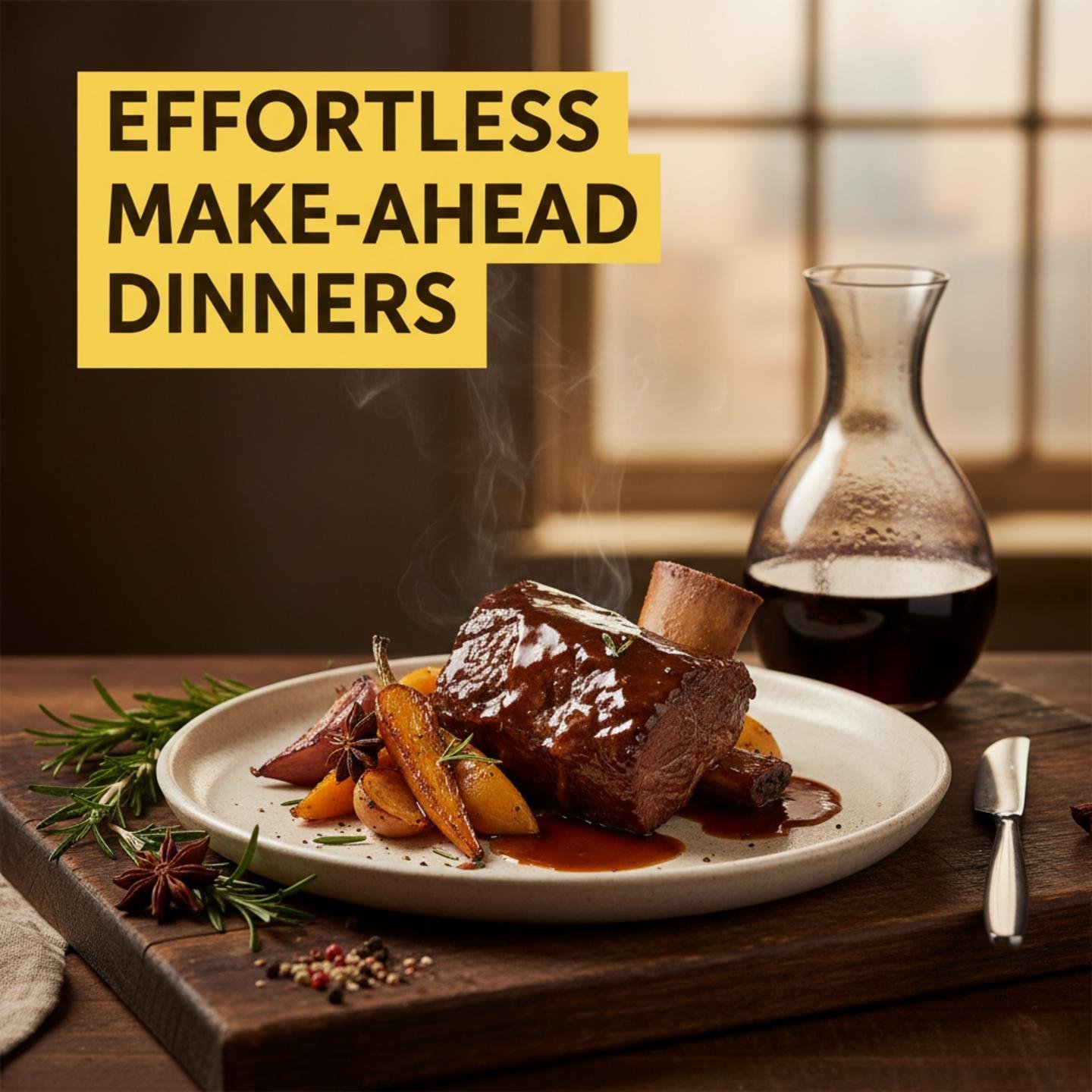 Effortless Make-Ahead Dinners