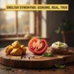 English Synonyms: Genuine, Real, True