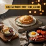 English Words: True, Real, Actual
