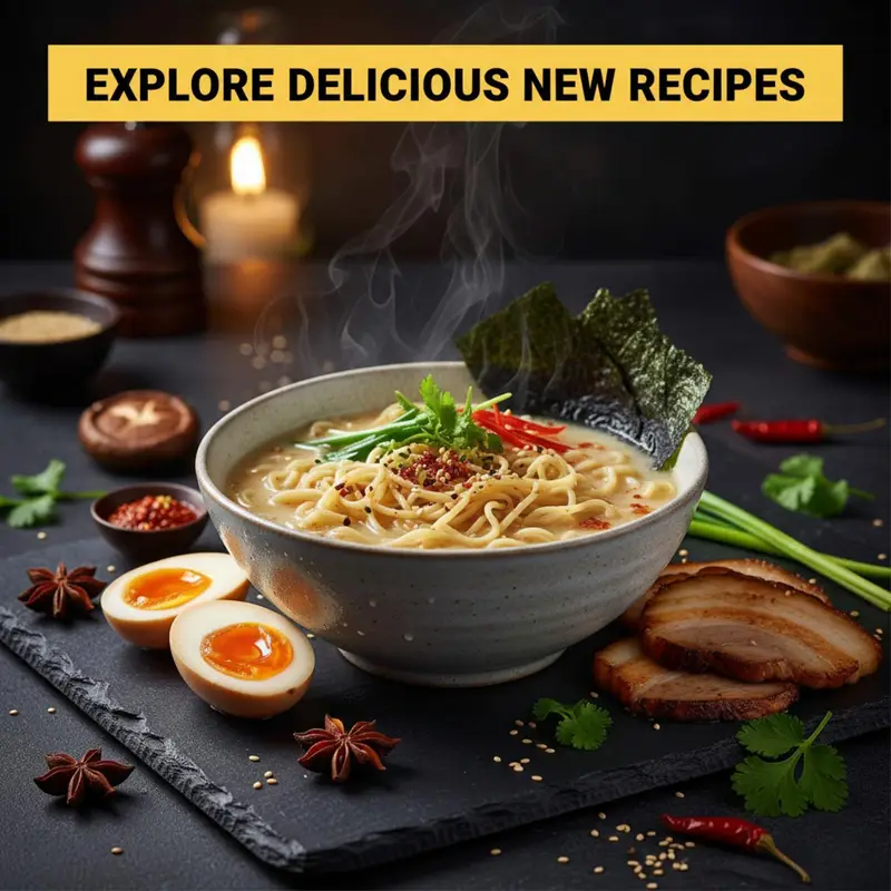 Explore Delicious New Recipes
