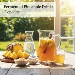 Fermented Pineapple Drink: Tepache