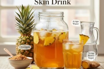 Fermented Pineapple Skin Drink