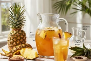 Fermented Pineapple Skin Tea