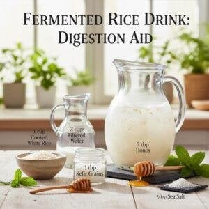 Fermented Rice Drink: Digestion Aid