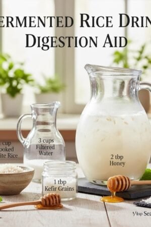Fermented Rice Drink: Digestion Aid