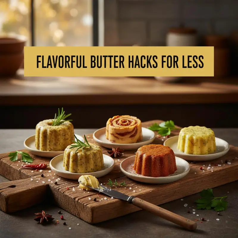 Flavorful Butter Hacks for Less