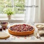 Floral Cherry Almond Tart Recipe