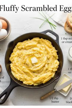 Fluffy Scrambled Eggs