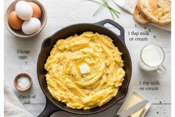 Fluffy Scrambled Eggs