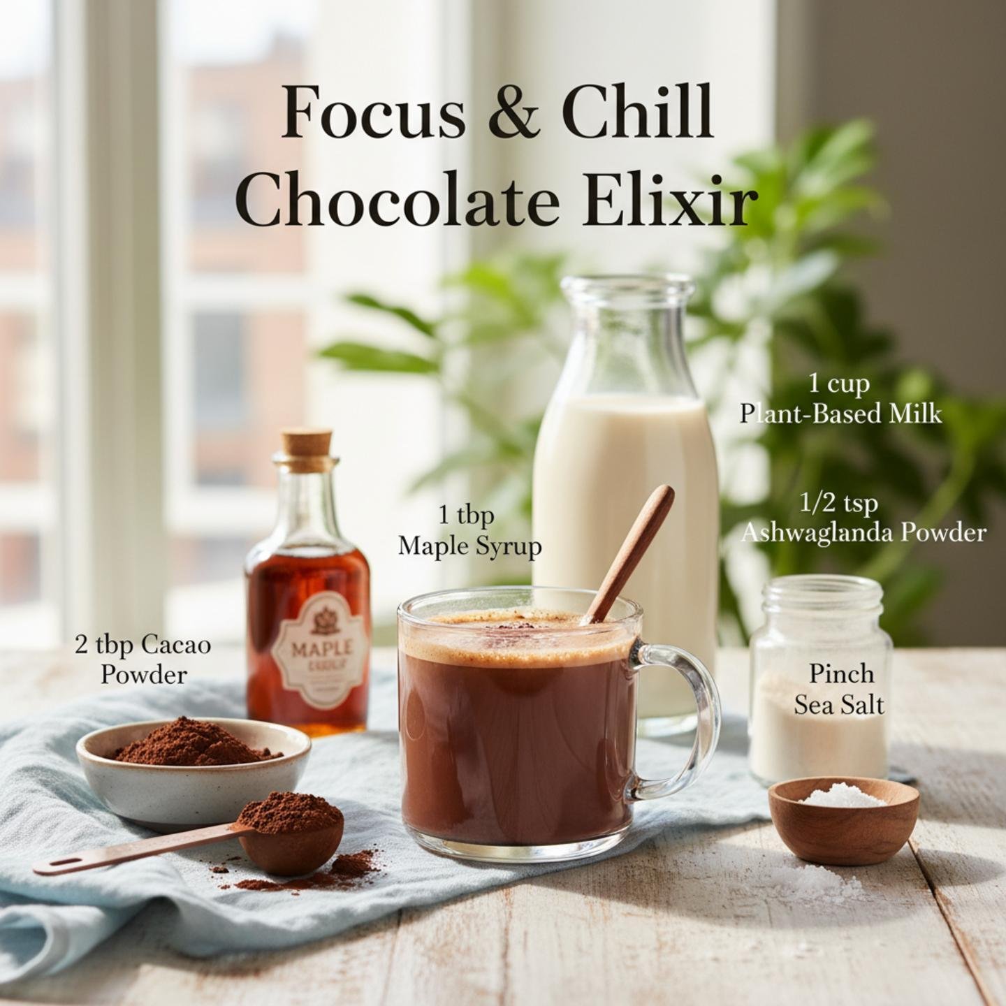 Focus & Chill Chocolate Elixir