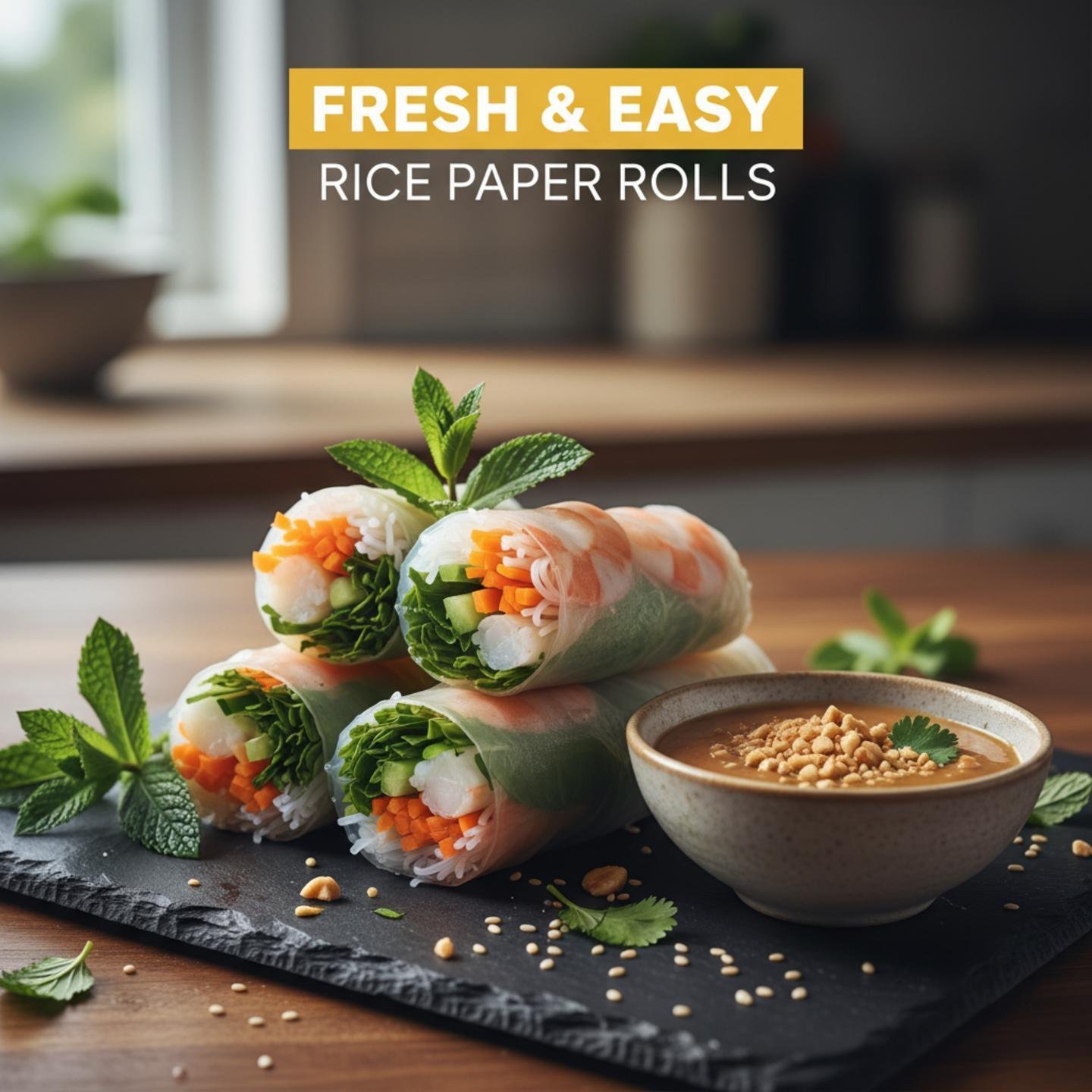 Fresh & Easy Rice Paper Rolls