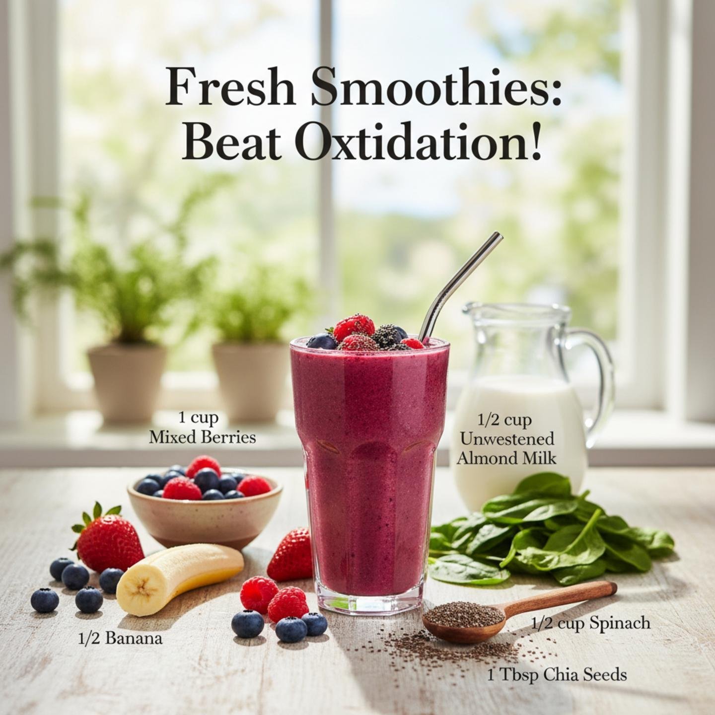 Fresh Smoothies: Beat Oxidation!