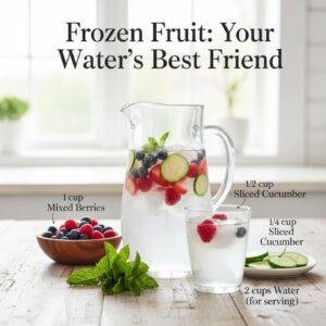 Frozen Fruit: Your Water's Best Friend