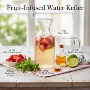 Fruit-Infused Water Kefir