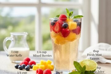 Fruity Water Kefir Boost