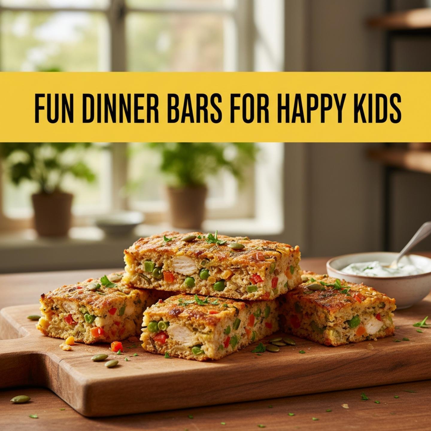 Fun Dinner Bars for Happy Kids