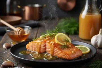Garlic Lemon Honey Salmon Sauce