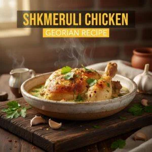 Georgian Shkmeruli Chicken Recipe