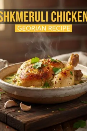 Georgian Shkmeruli Chicken Recipe