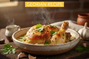 Georgian Shkmeruli Chicken Recipe