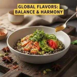 Global Flavors: Balance & Harmony