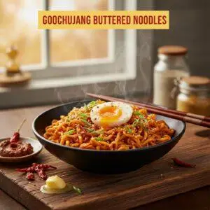 Gochujang Buttered Noodles Recipe