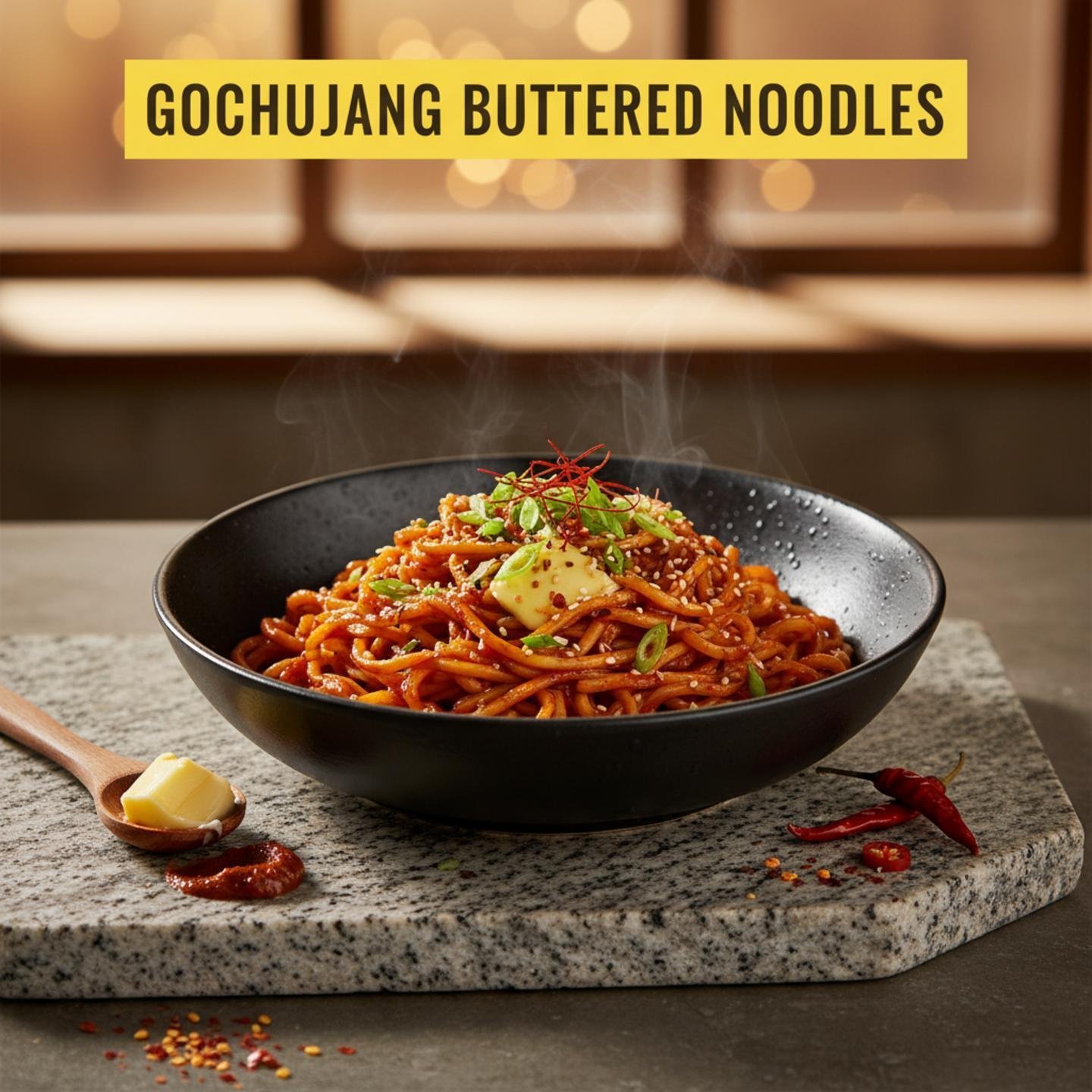 Gochujang Buttered Noodles