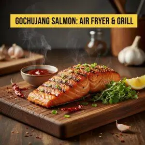 Gochujang Salmon: Air Fryer & Grill