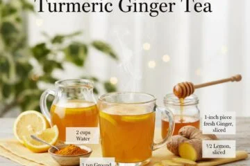 Golden Elixir: Turmeric Ginger Tea