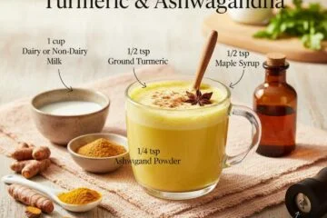 Golden Moon Milk: Turmeric & Ashwagandha