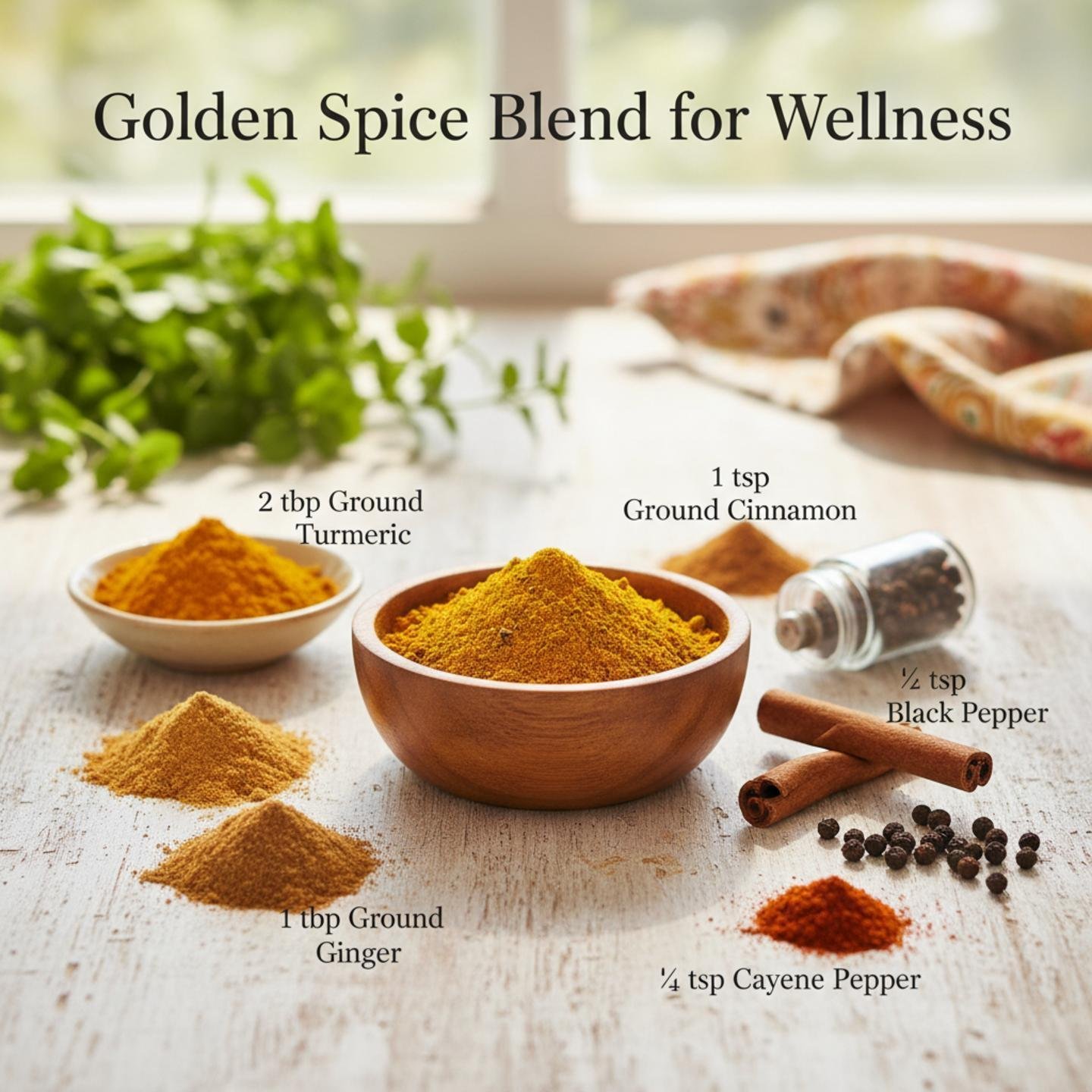 Golden Spice Blend for Wellness