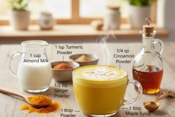 Golden Wellness Latte Recipe